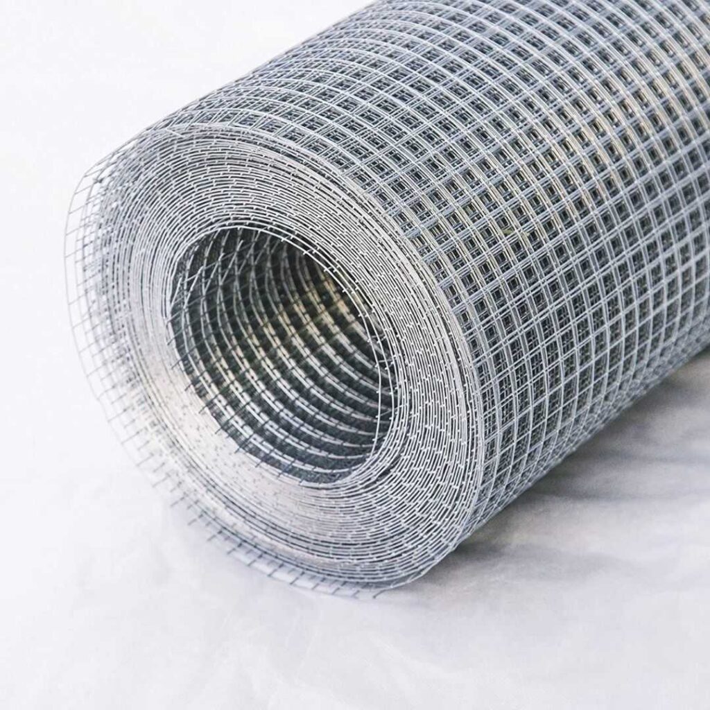 GI Weldmesh Coil 3x8 Closeup Image