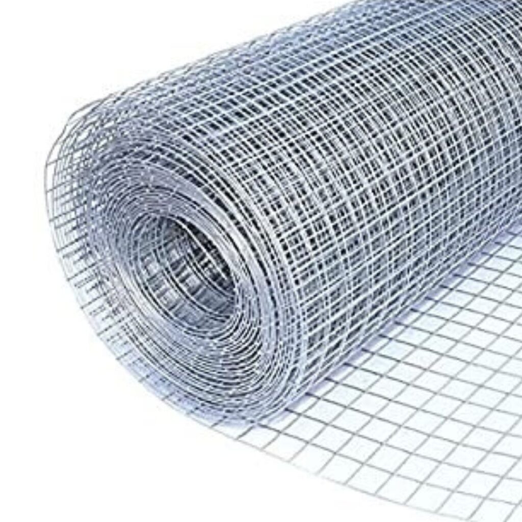 Stainless Steel Welded Wire Mesh Closeup Image