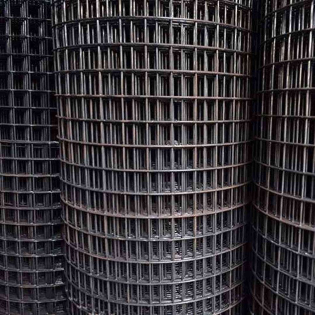 MS Weldmesh Coils Closeup Image
